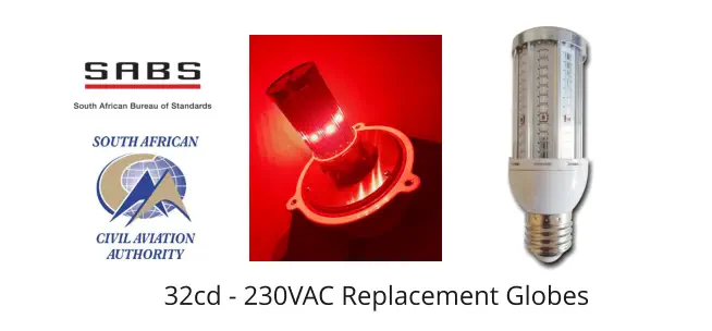 32cd - 230V AC Replacement Globes